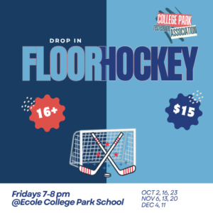 Drop In Floor Hockey - Age 16+